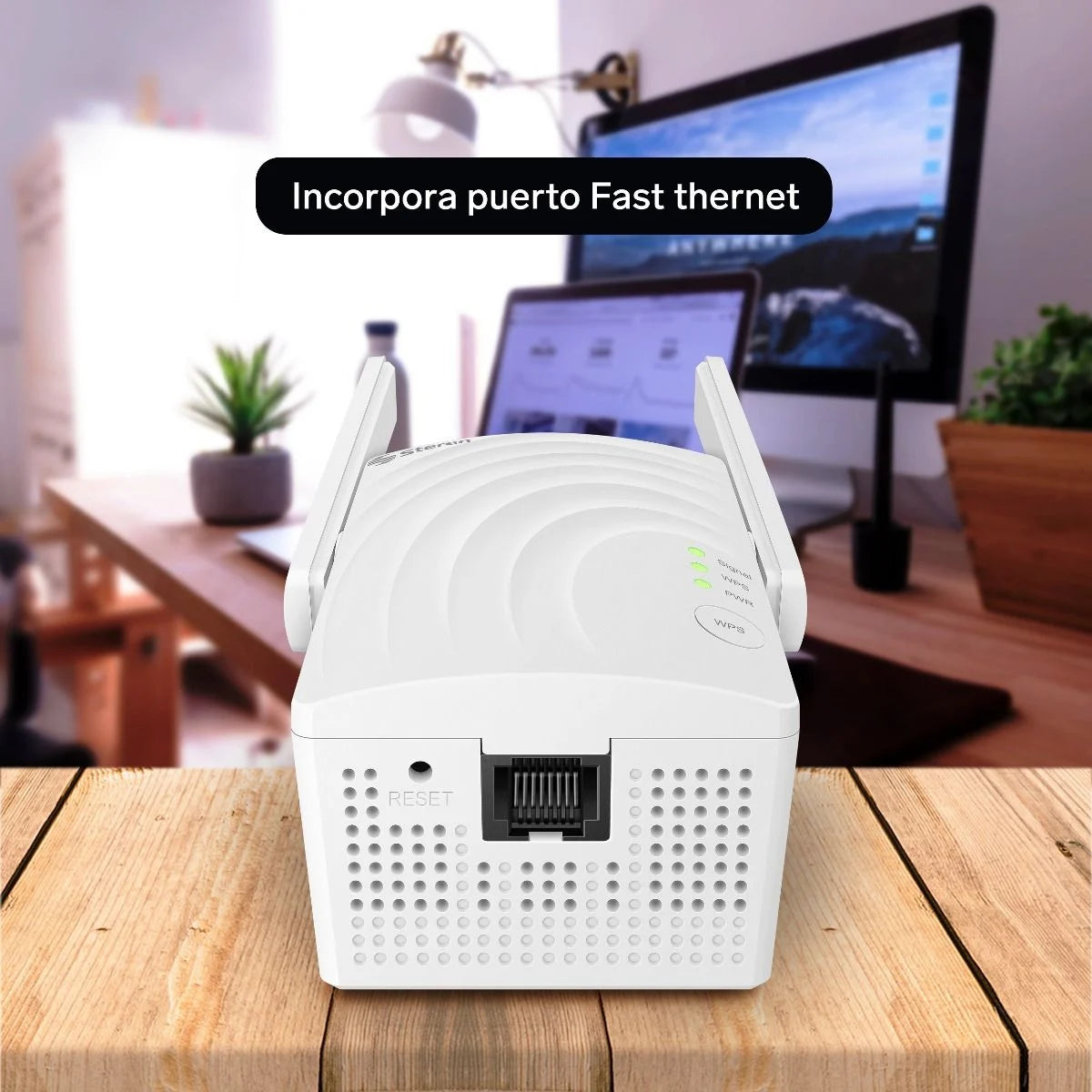 Repetidor Wi-Fi AC1200 2,4 GHz y 5 GHz, hasta 40 m de cobertura