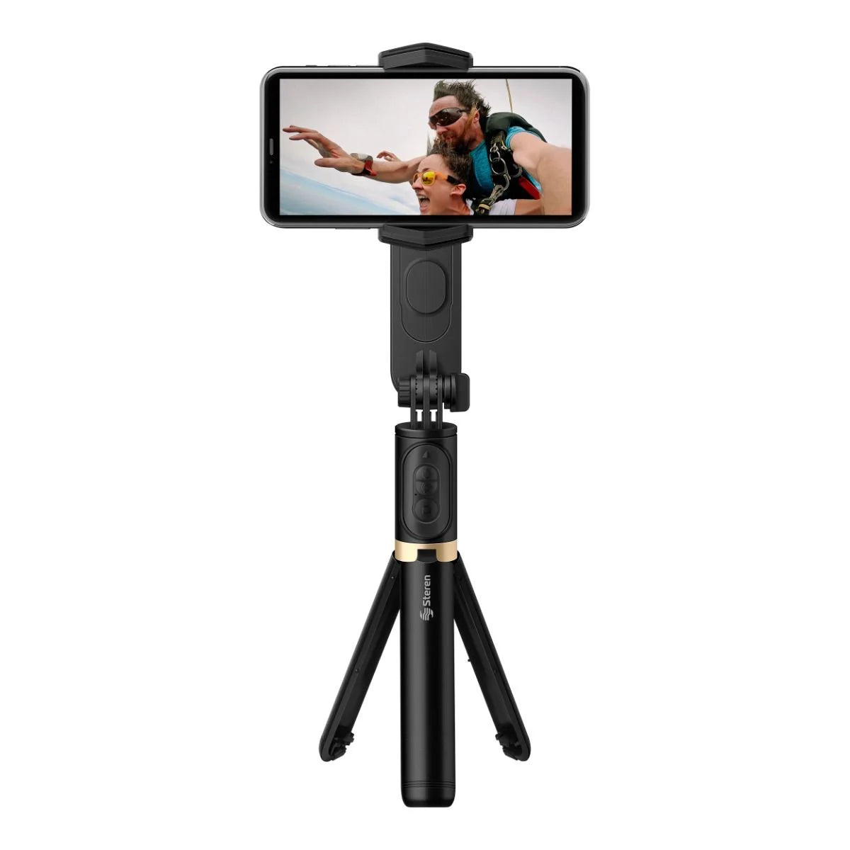 Estabilizador (Gimbal) de 1 eje, con Selfie Stick Bluetooth