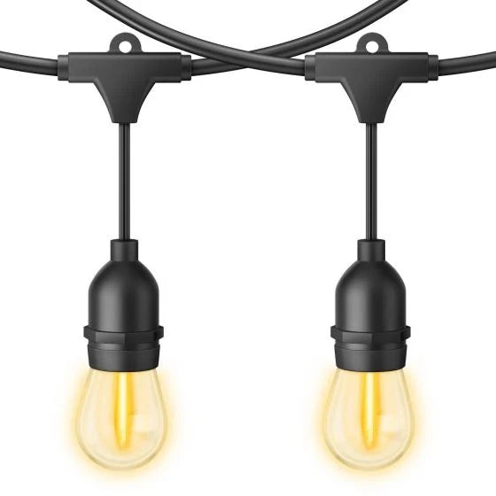 Serie LED de jardín de 24 focos para exterior