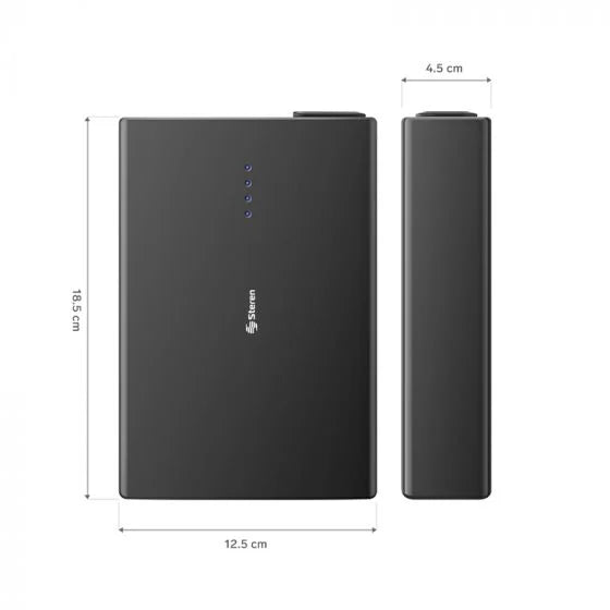 Estación de poder portátil de 24,000 mAh con inversor de corriente de 80 W (110 Vca)