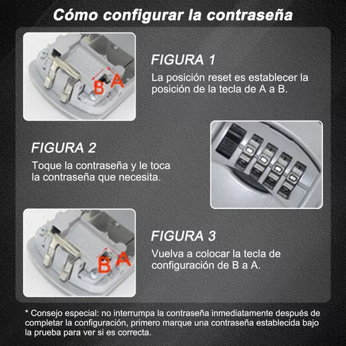 Caja De Almacenamiento De Llaves Empotrable En Pared Negro/gris en PUERTO ESCONDIDO
