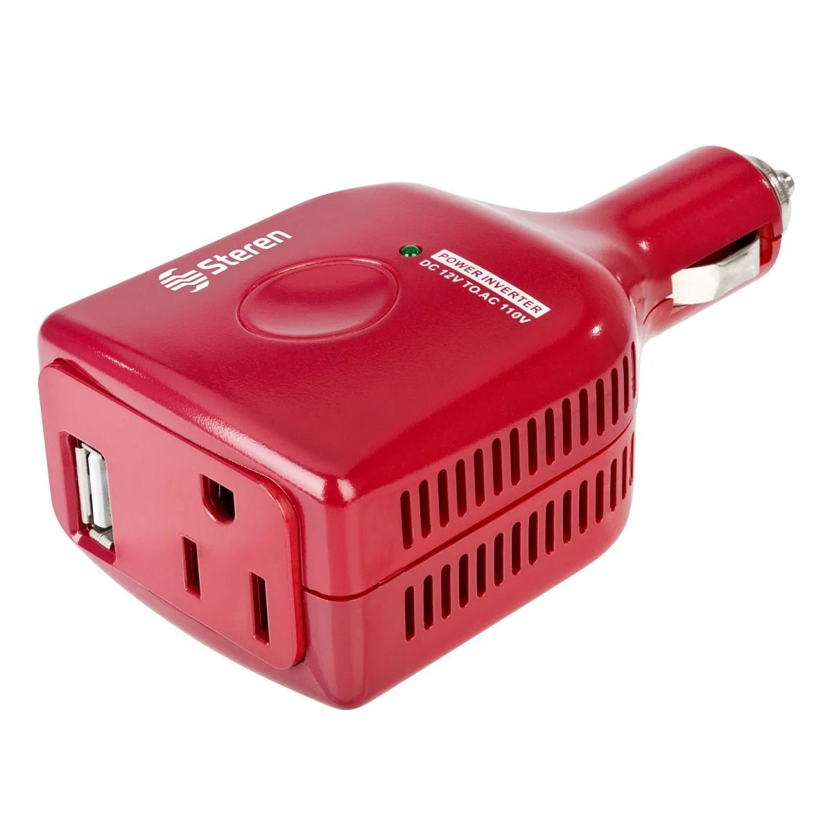 Inversor de corriente automotriz de 75 W (12 Vcc a 110 Vca)