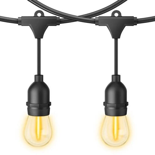 Serie LED de jardín de 24 focos para exterior