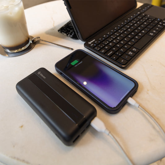 Power Bank de 20,000 mAh PD 20 W / QC 18 W con 1 salida USB C y 2 salidas USB
